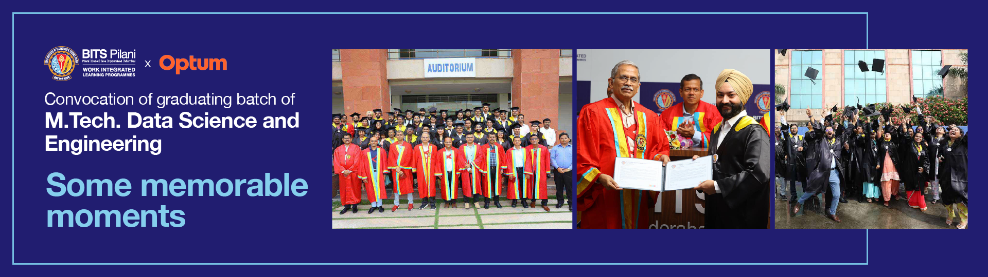 Honouring achievements | BITS Pilani WILP in collaboration with Optum